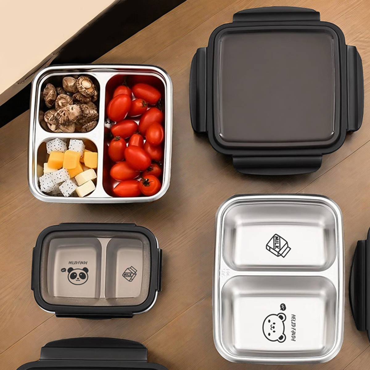 Food Storage Box Large - WORTHBUY 2/3 сетки из нержавеющей стали