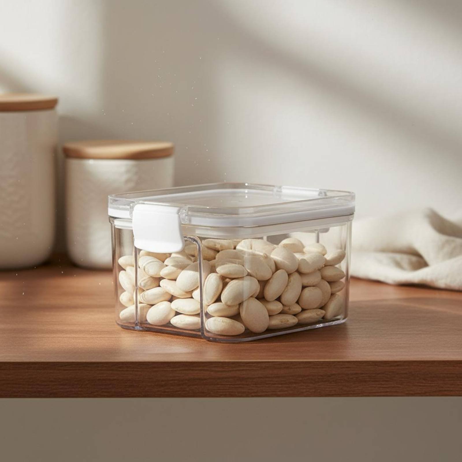Food Storage Jars Plastic - Герметичный контейнер для хранения продуктов, влагостойкая