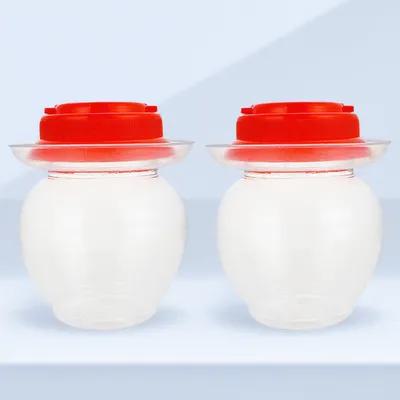 Food Storage Jars Plastic - 2 шт. пластиковые банки для хранения