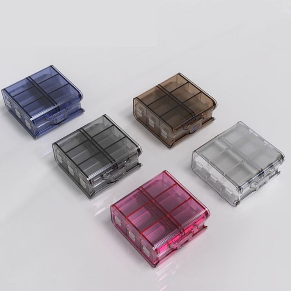 Food Storage Large Plastic Containers - Контейнер для таблеток на 12 ячеек,