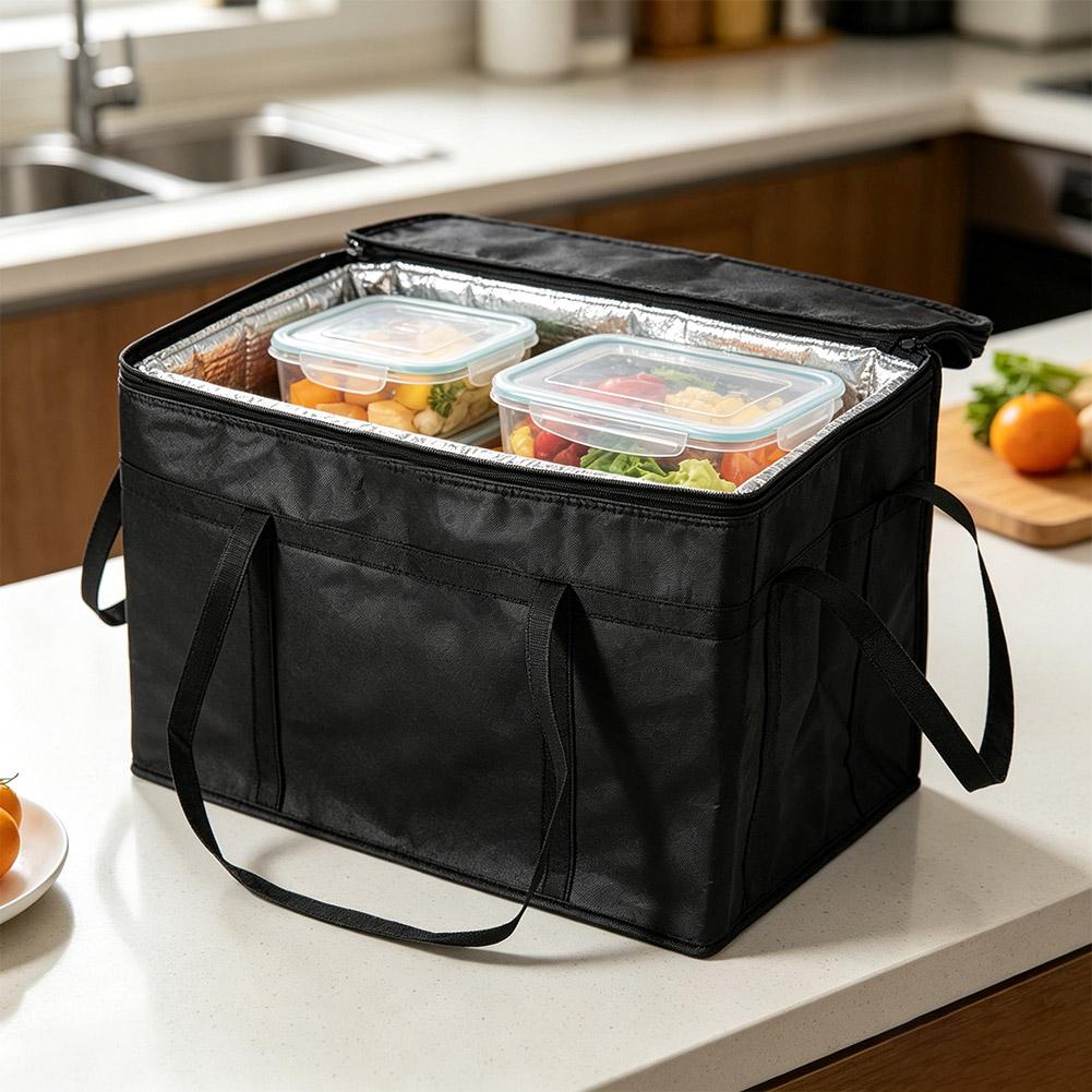 Food Storage Zipper Bags - Термосумка-холодильник с изоляцией, большая вместительная сумка