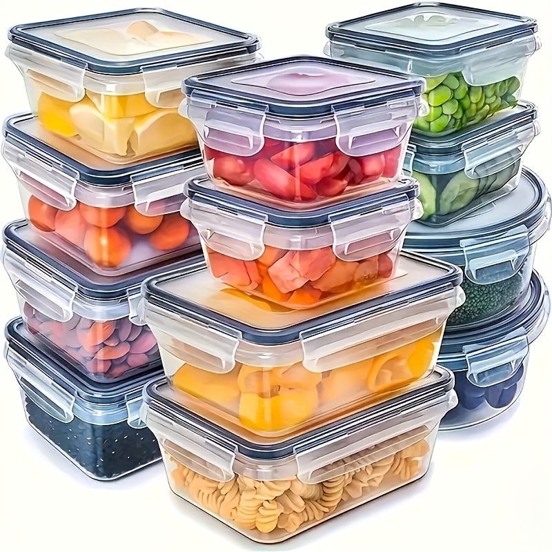 Food Storage Organization - Набор из 8 предметов: 4 контейнера
