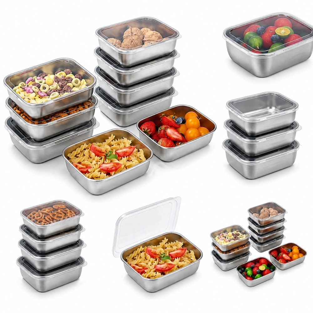 Food Storage Drawer Organizer - Набор из 6 герметичных контейнеров для