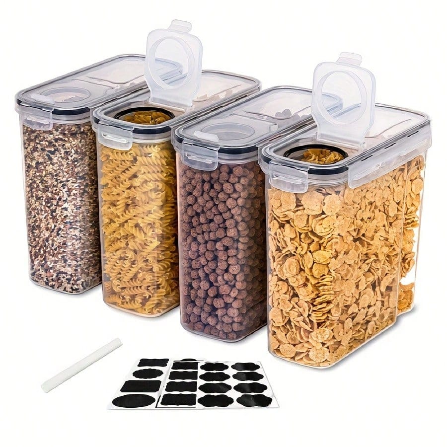 Food Storage Organization - Набор из 4 герметичных контейнеров для