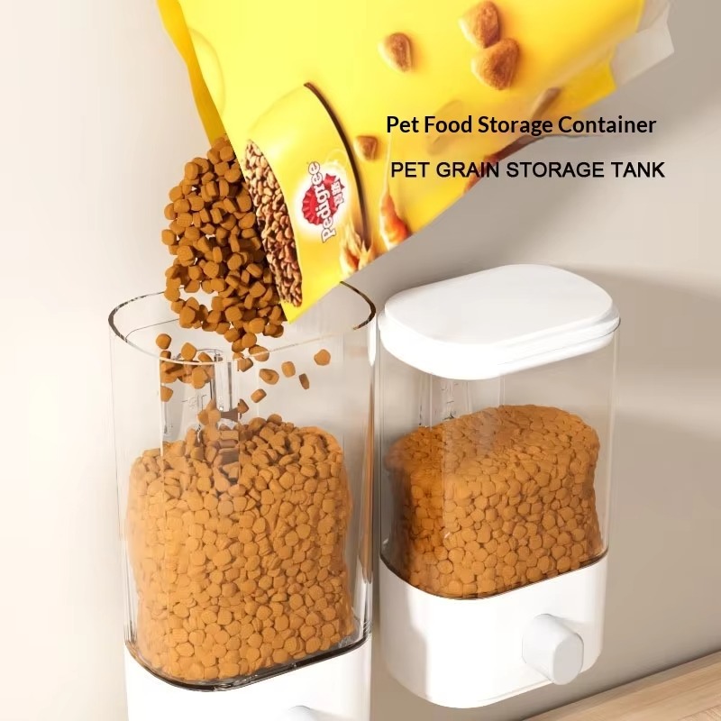 Food Storage Dog - Практичный пластиковый контейнер для корма для