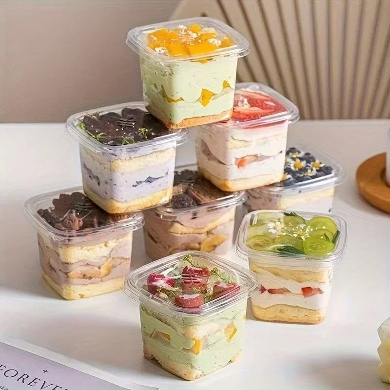 Portion Control Container - Набор из 50/100 контейнеров для десертов