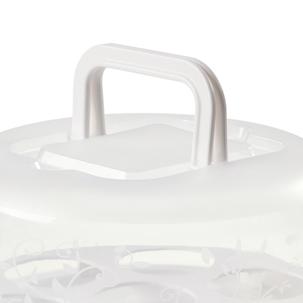 Portion Control Container - Прозрачная крышка для тортов с защитой