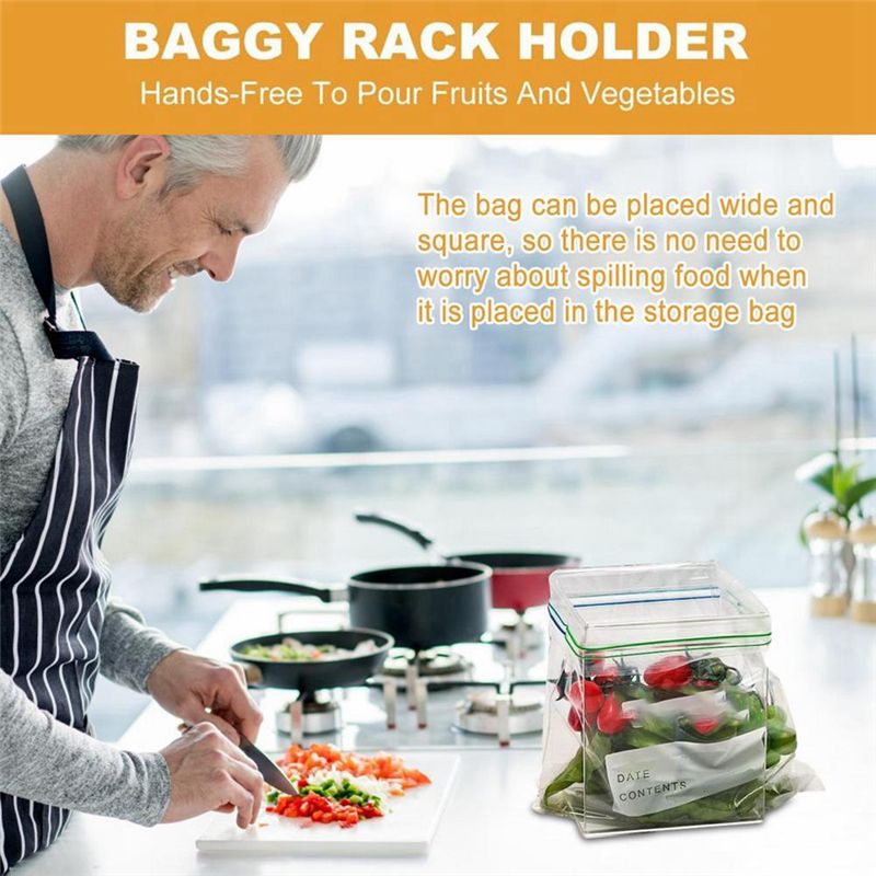 СУПЕРРАСПРОДАЖА: Держатель для – обзор и цена Food Storage Zipper Bags