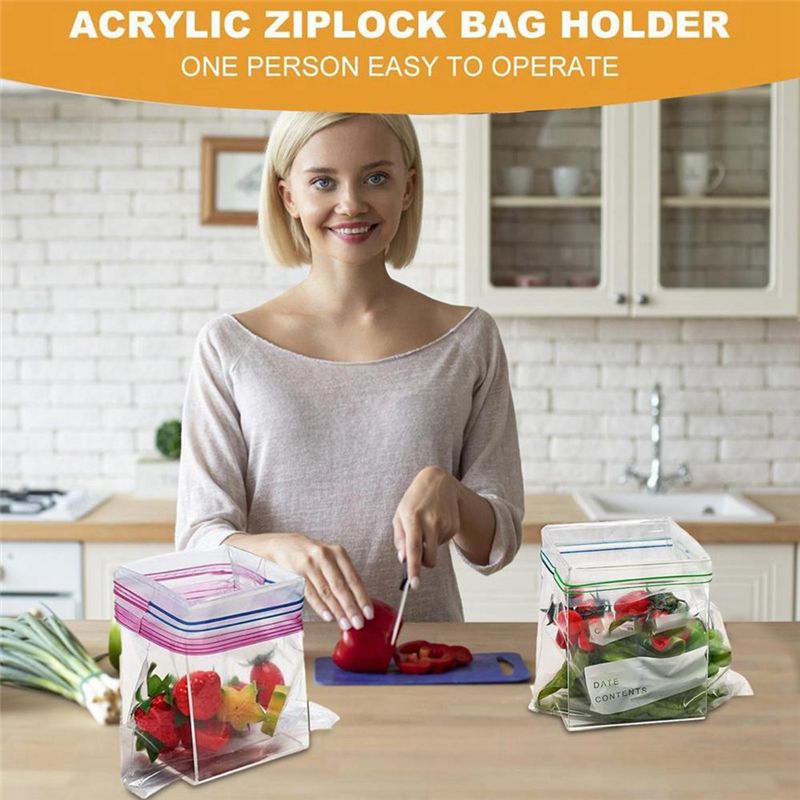 СУПЕРРАСПРОДАЖА: Держатель для – обзор и цена Food Storage Zipper Bags