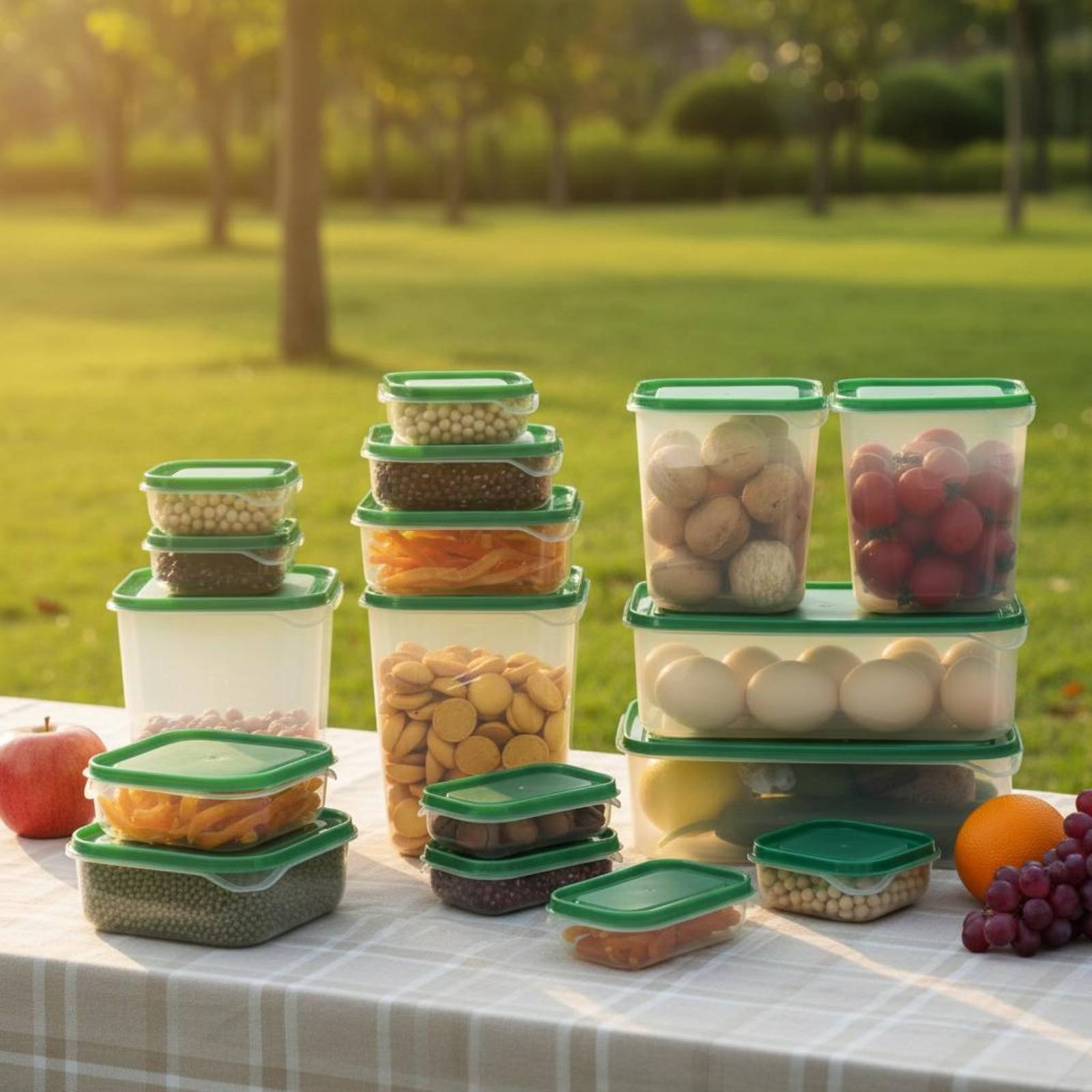 Набор из 17 герметичных пласти – обзор и цена Food Storage Containers With Lids