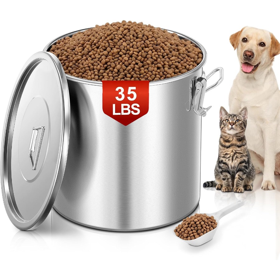 Герметичный контейнер из нержа – обзор и цена Food Storage Dog