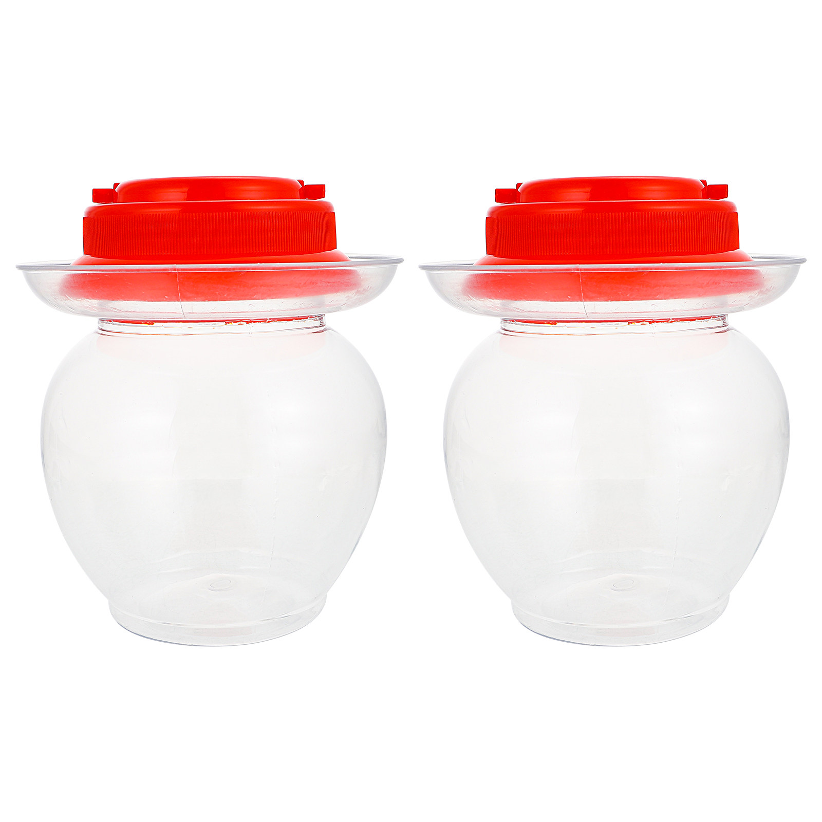 2 шт. пластиковые банки для хр – обзор и цена Food Storage Jars Plastic