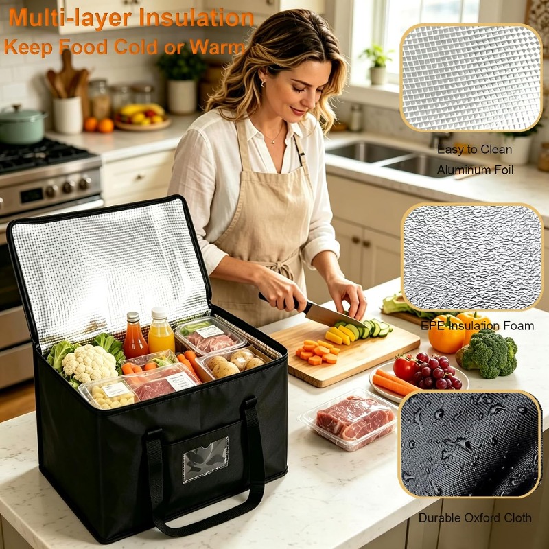 1 шт. Большая изолированная су – обзор и цена Food Storage Zipper Bags