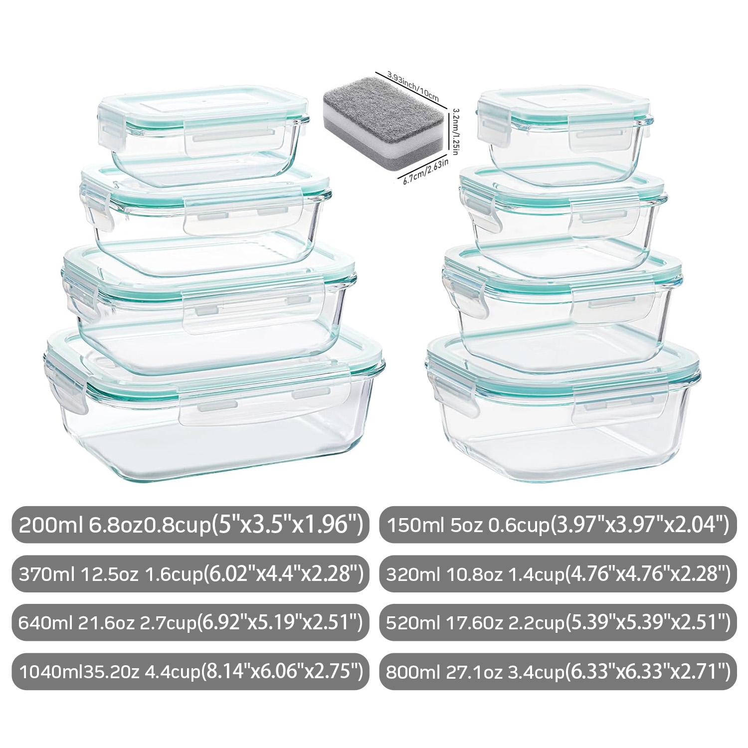 Портативный стеклянный контейн – обзор и цена Food Storage Stackable Containers