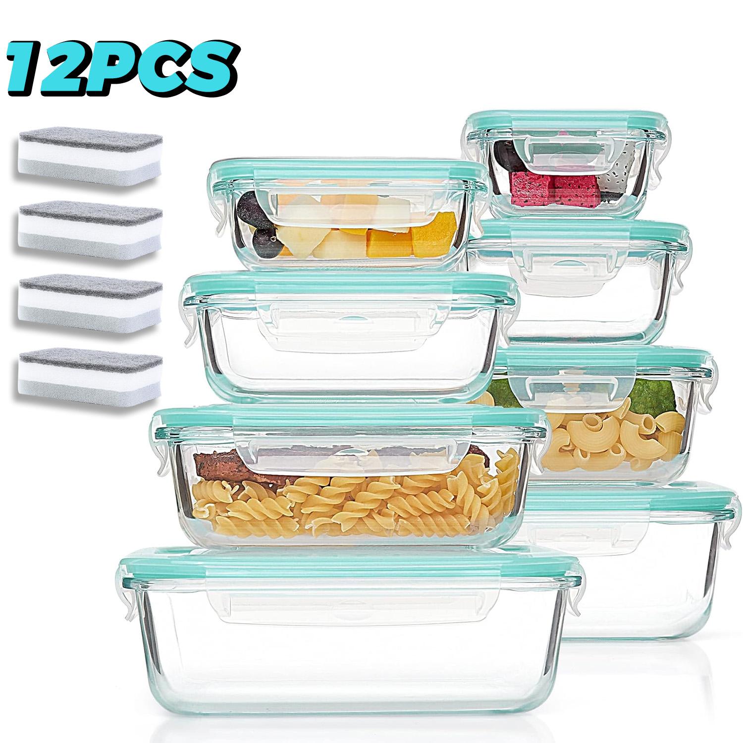 Портативный стеклянный контейн – обзор и цена Food Storage Stackable Containers