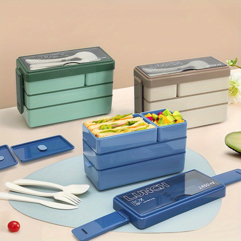 1450 мл бенто ланч-бокс большо – обзор и цена Food Storage Large Plastic Containers