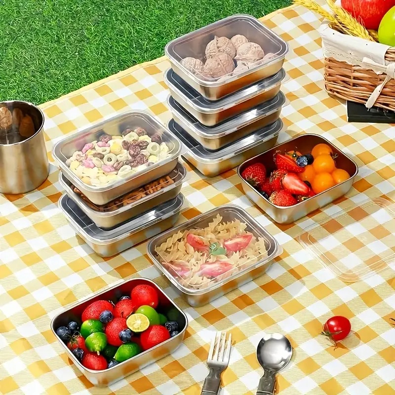 Набор из 5 контейнеров для хра – обзор и цена Food Storage Stackable Containers