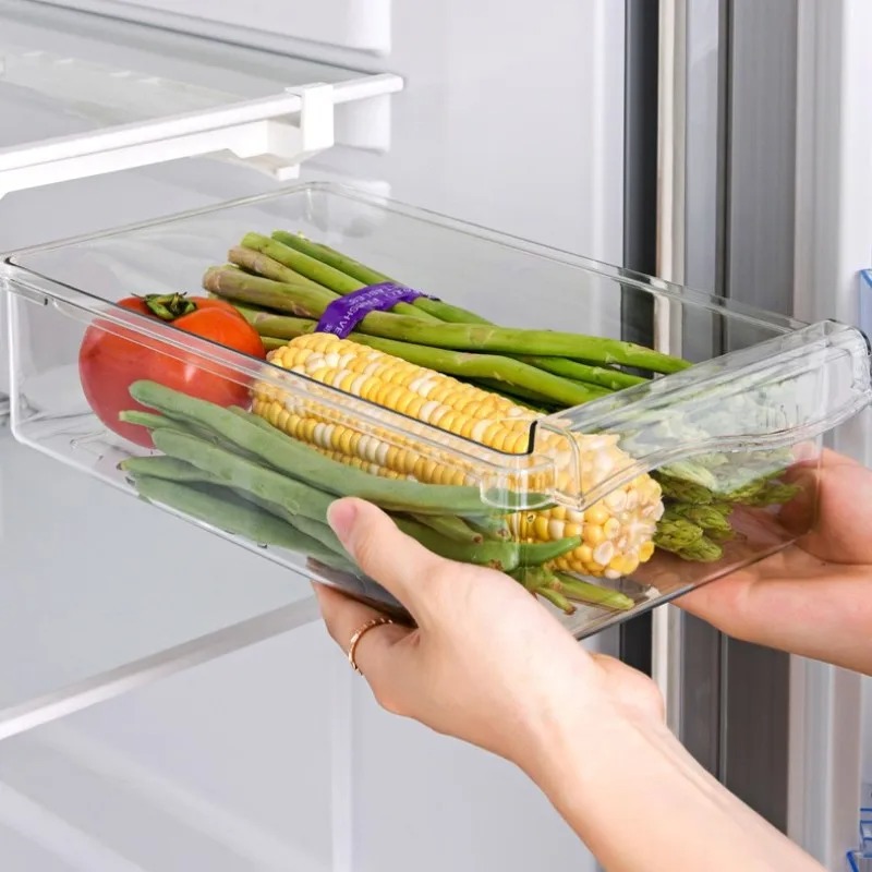 Прозрачный органайзер для фрук – обзор и цена Food Storage Drawer Organizer