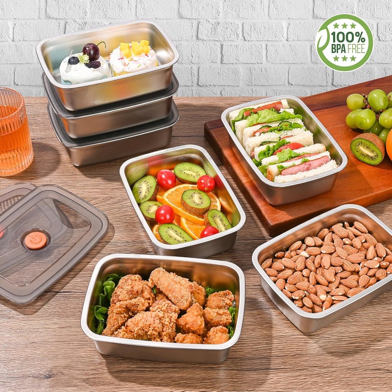 Ланч-бокс из нержавеющей стали – обзор и цена Food Storage Box Large