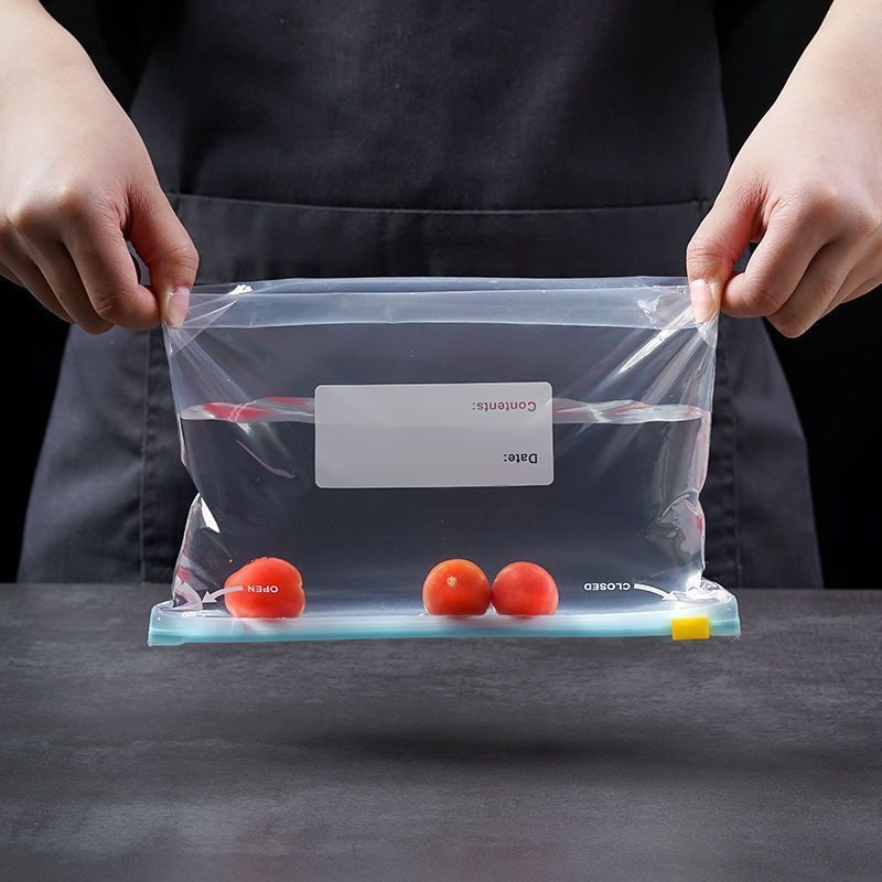 100 шт., слайдер-галон, пакеты – обзор и цена Food Storage Zipper Bags