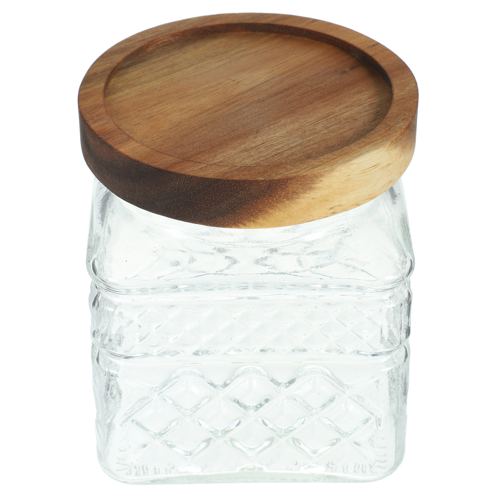Стеклянная банка для хранения  – обзор и цена Food Storage Jars With Wooden Lids