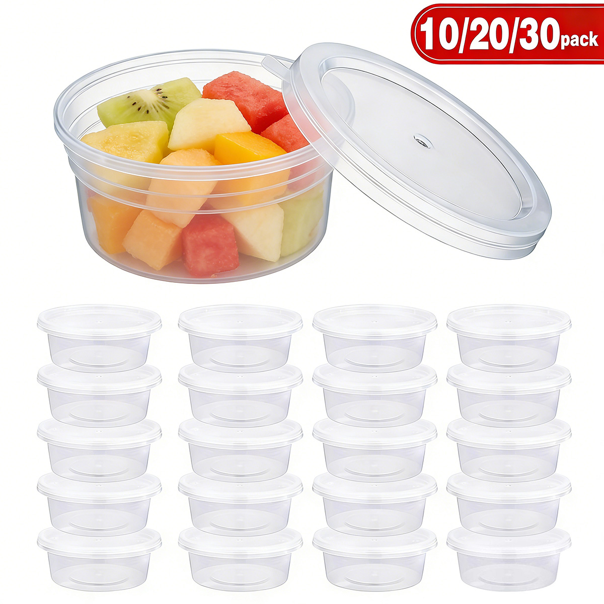 Набор из 10/20/30 маленьких ко – обзор и цена Food Storage Containers With Lids
