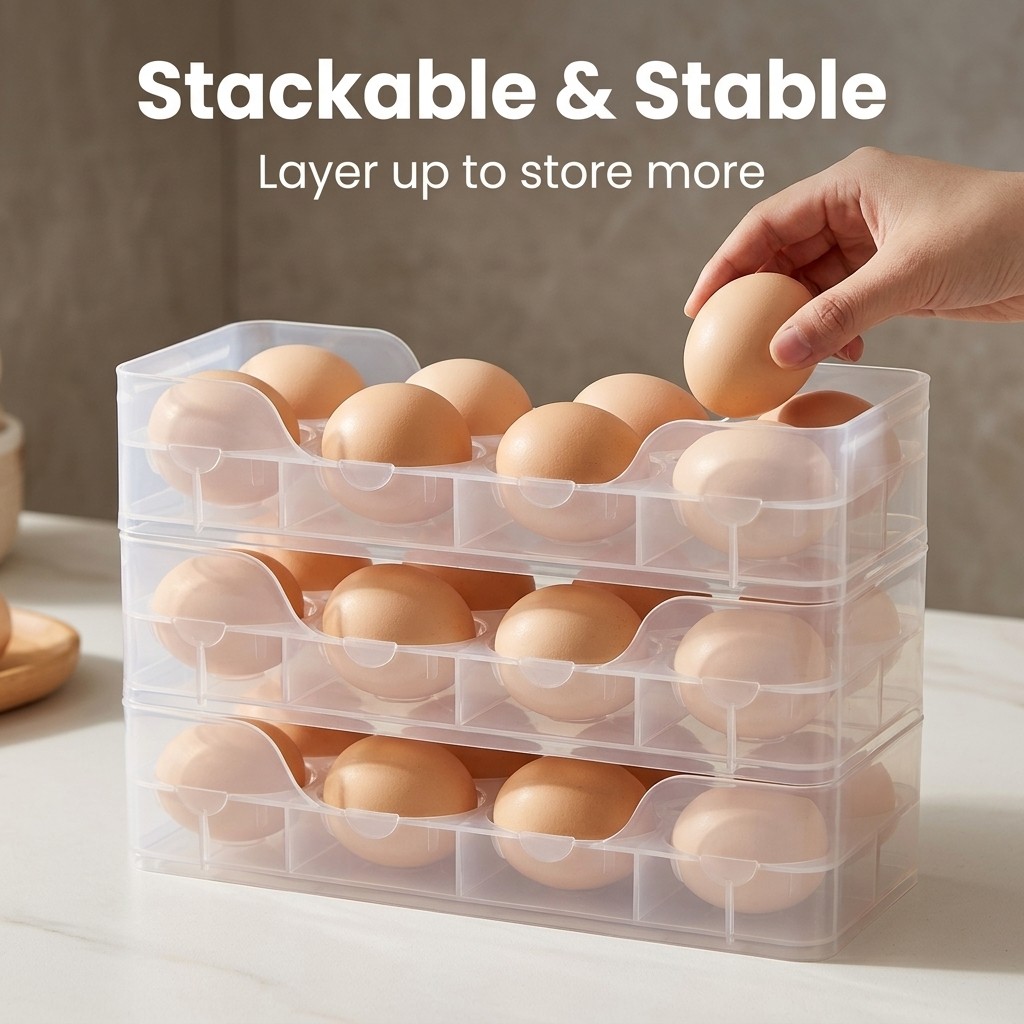 Многоярусный органайзер для яи – обзор и цена Food Storage Stackable Containers