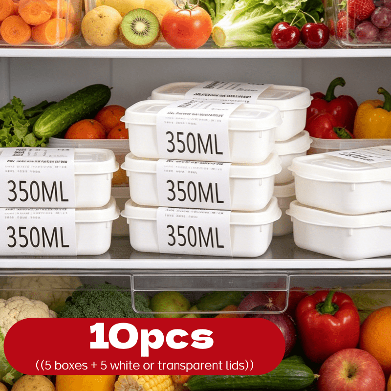 Набор из 10 многоразовых штабе – обзор и цена Food Storage Stackable Containers