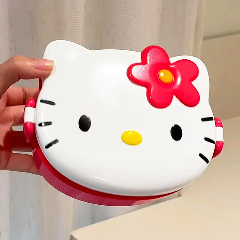 Милый ланч-бокс в форме Hello  – обзор и цена Food Storage Jars Plastic