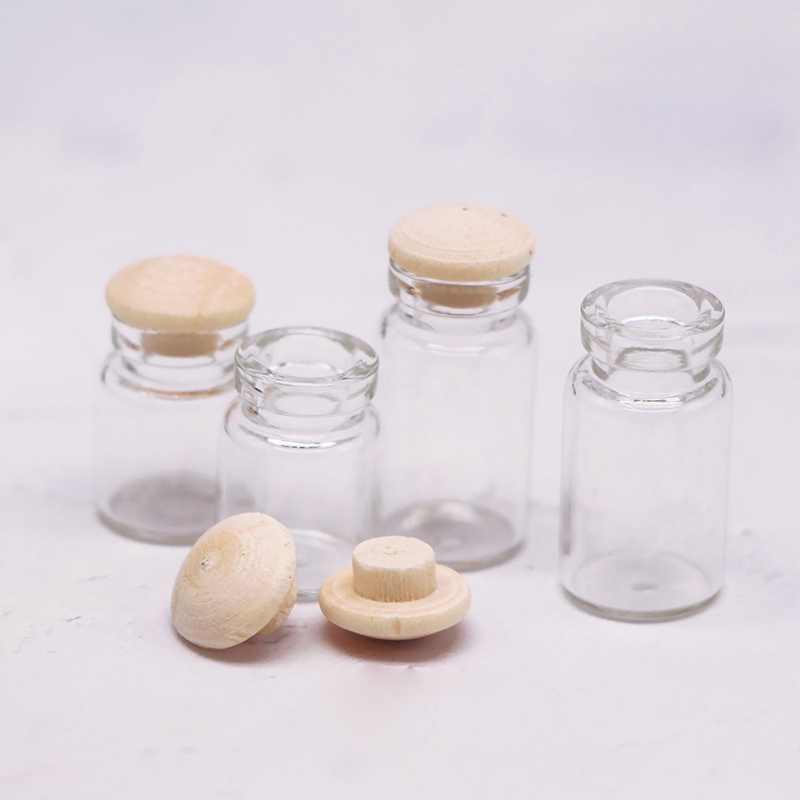 4 шт. 1:12 кукольный домик мин – обзор и цена Food Storage Jars With Wooden Lids