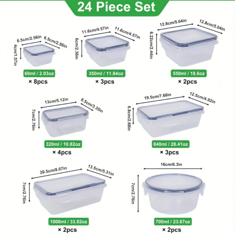 Набор для хранения продуктов и – обзор и цена Food Storage Containers With Lids