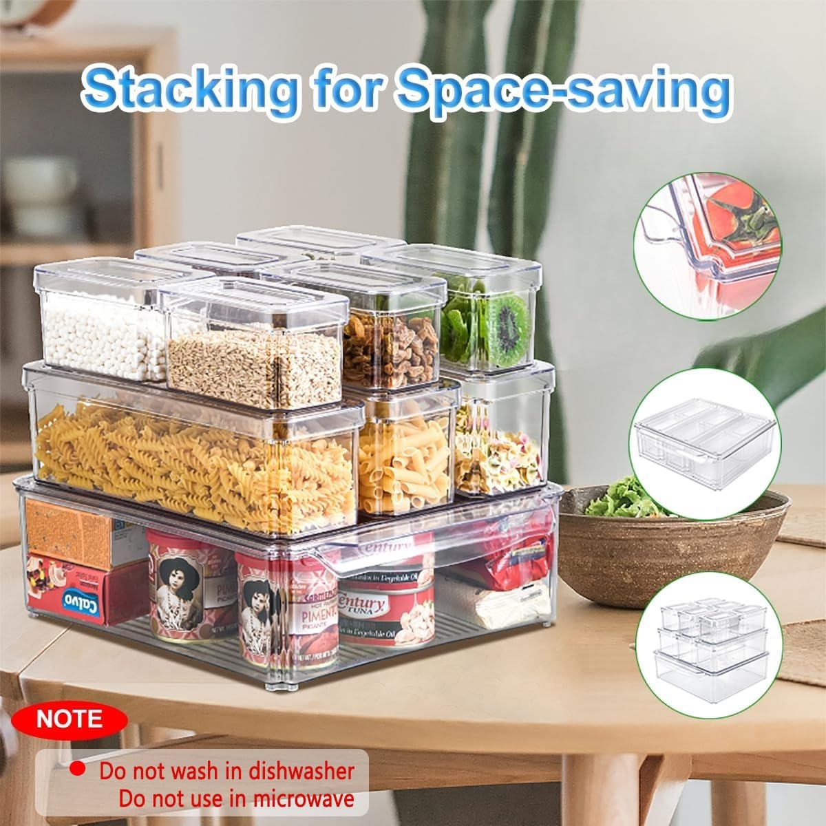 Набор из 14 органайзеров для х – обзор и цена Food Storage Stackable Containers