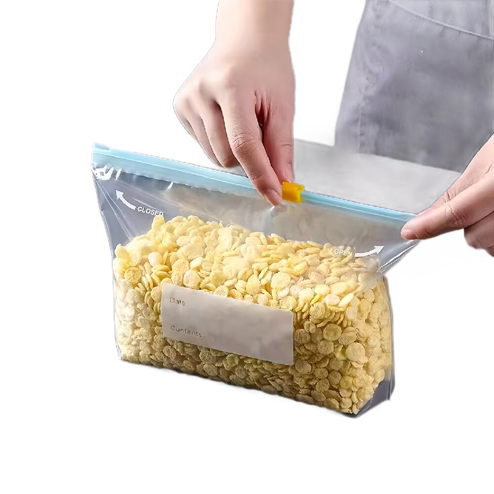 15/30/45 шт. многоразовые герм – обзор и цена Food Storage Zip Lock Bags