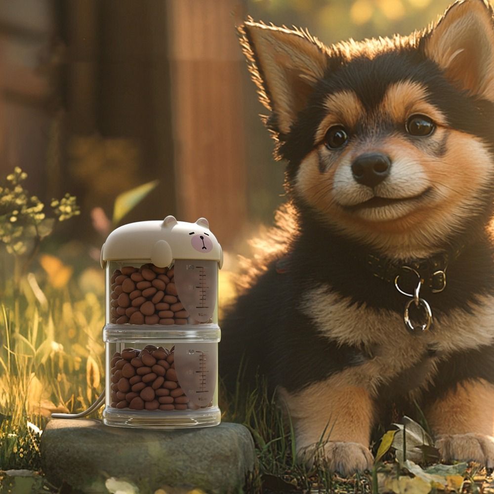 Практичный пластиковый многосл – обзор и цена Food Storage Dog
